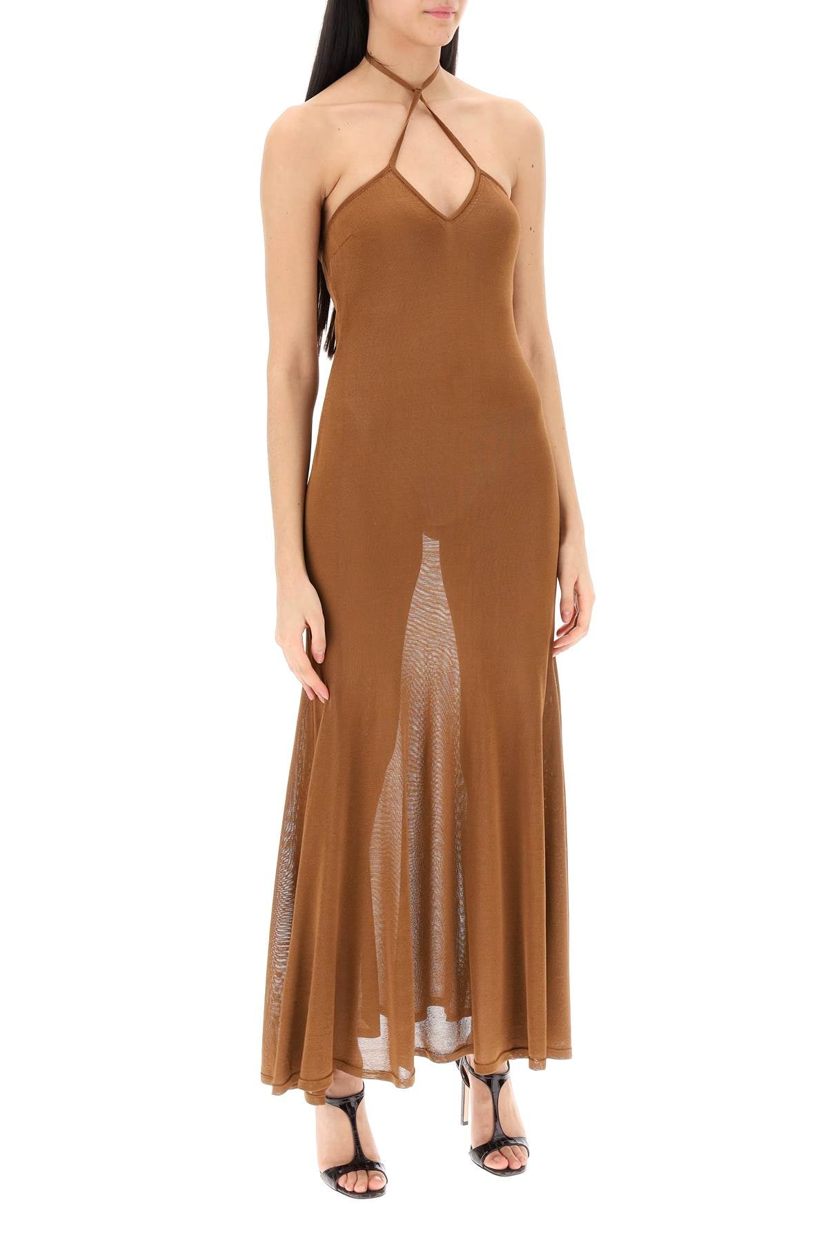 Tom Ford Tom ford knitted halterneck maxi dress