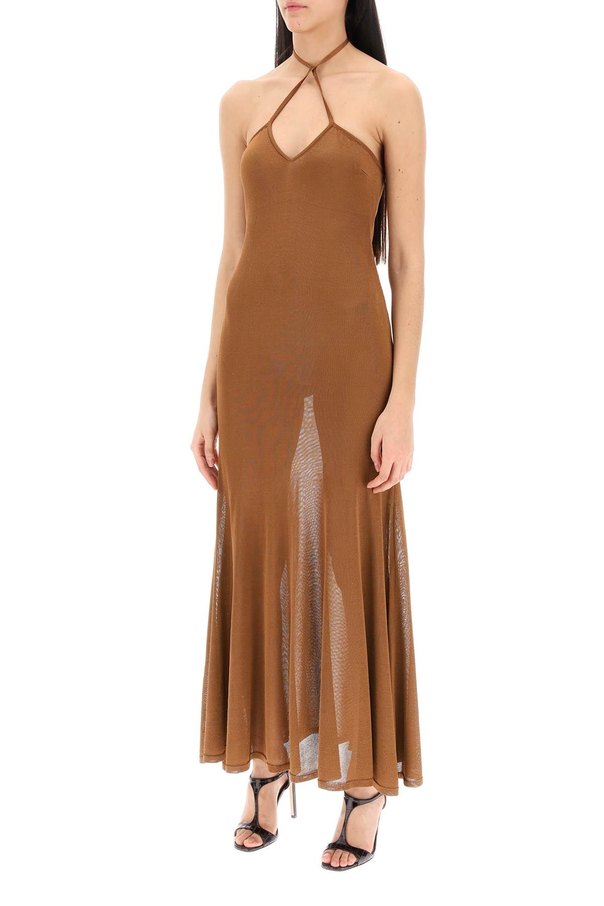 Tom Ford Tom ford knitted halterneck maxi dress