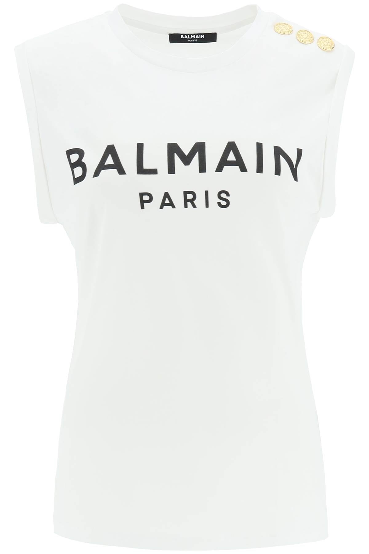 Balmain Balmain logo top with buttons