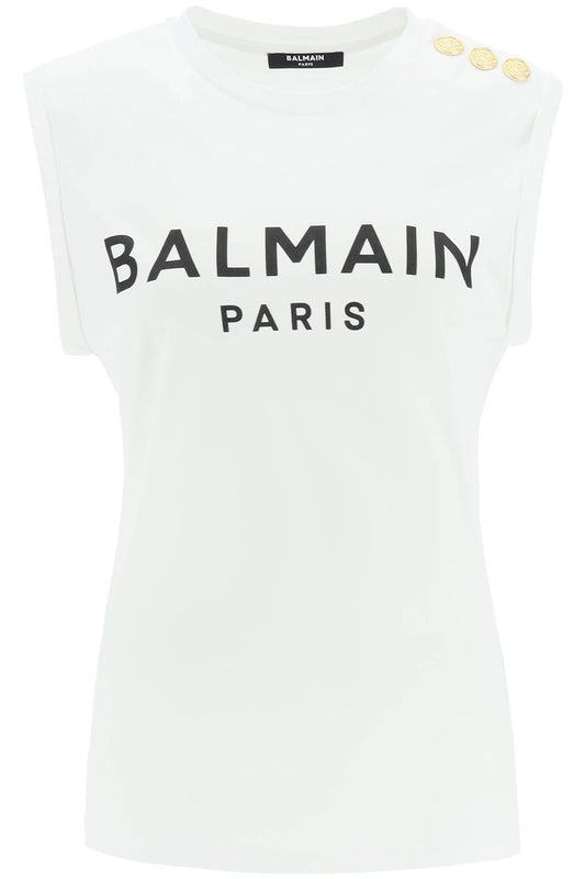 Balmain Balmain logo top with buttons