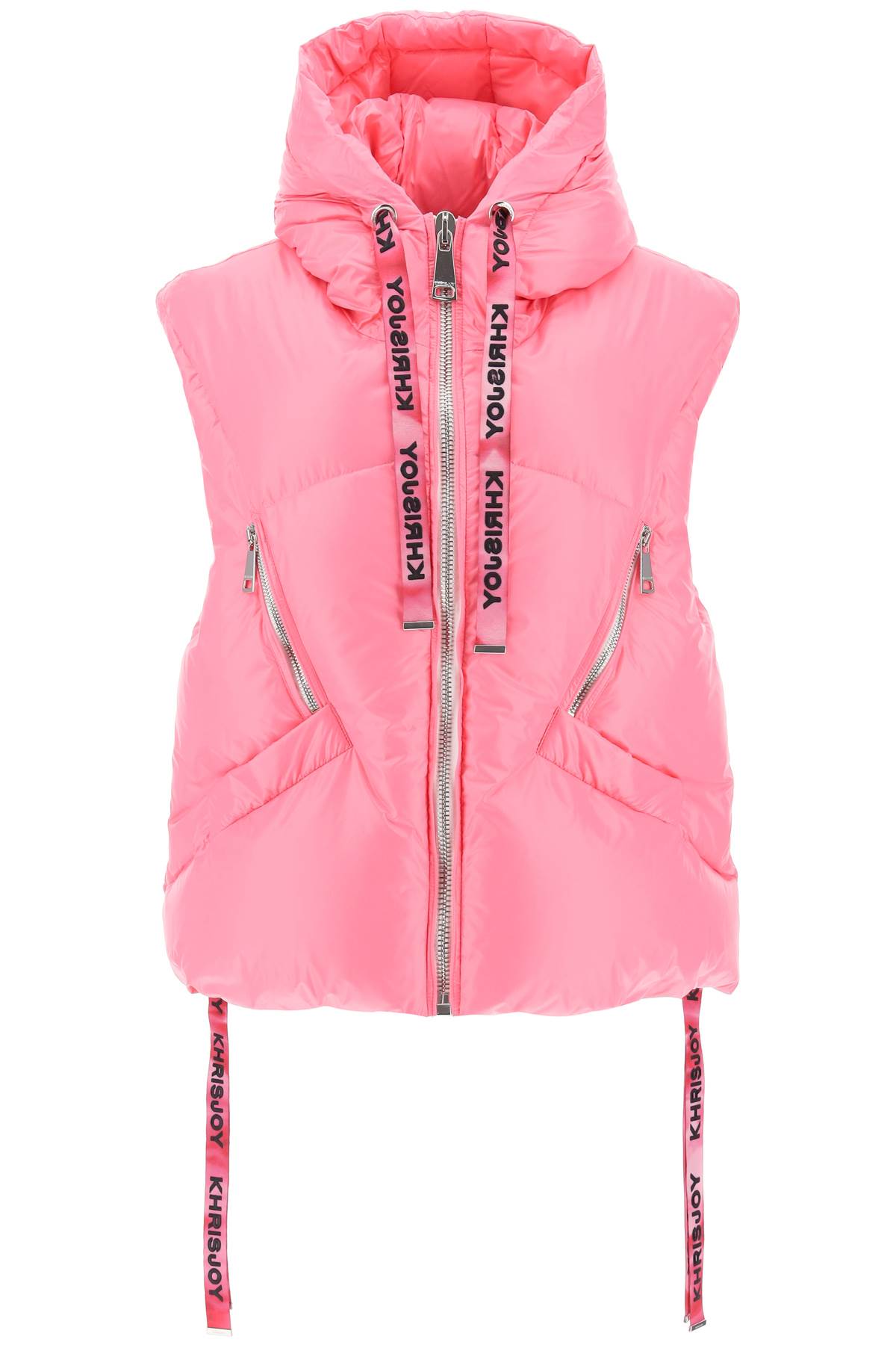 Khrisjoy Khrisjoy oversized puffer vest with hood