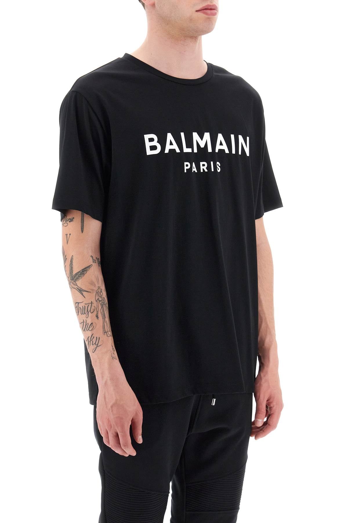 Balmain Balmain logo print t-shirt