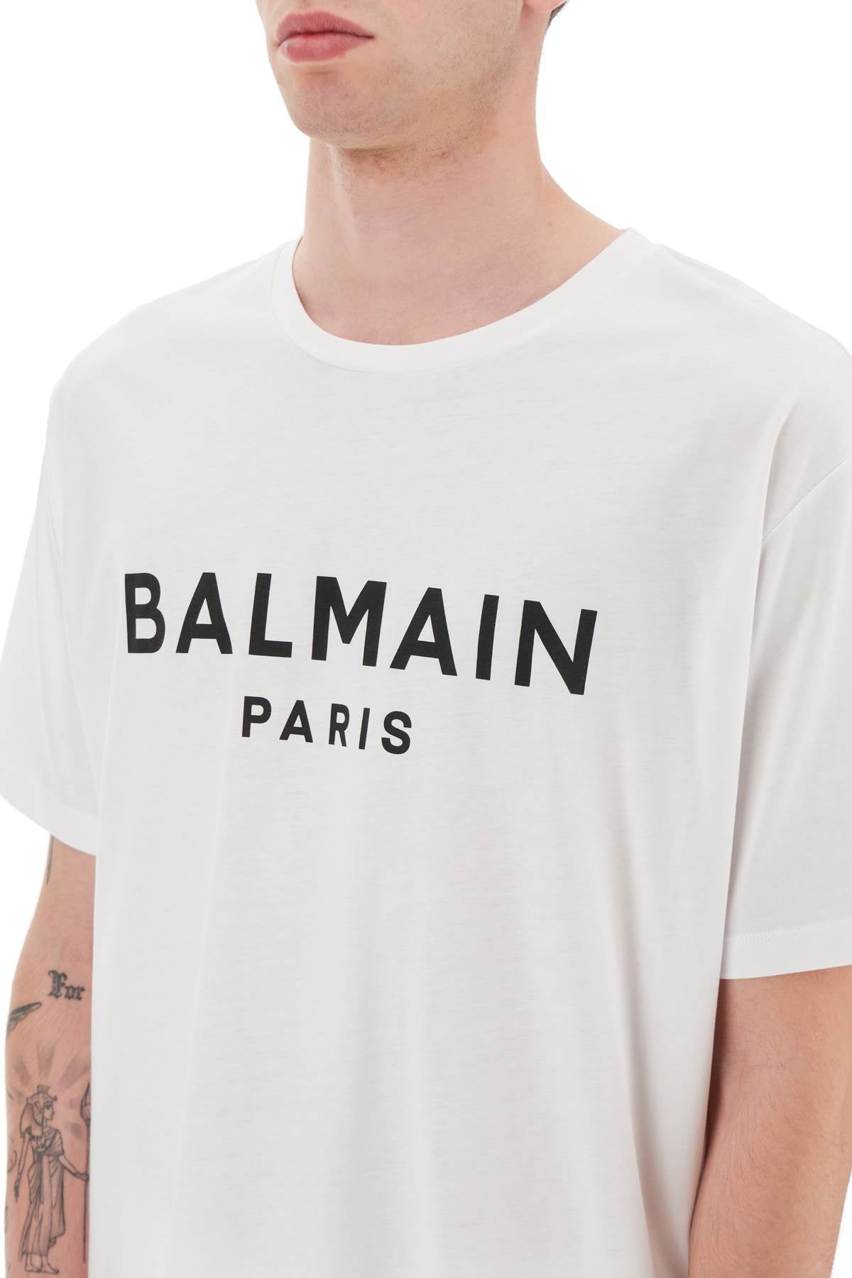 Balmain Balmain logo print t-shirt