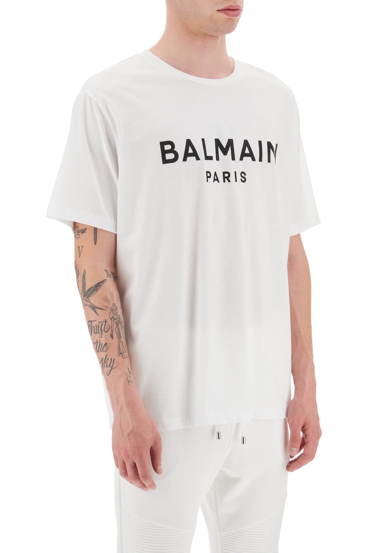 Balmain Balmain logo print t-shirt