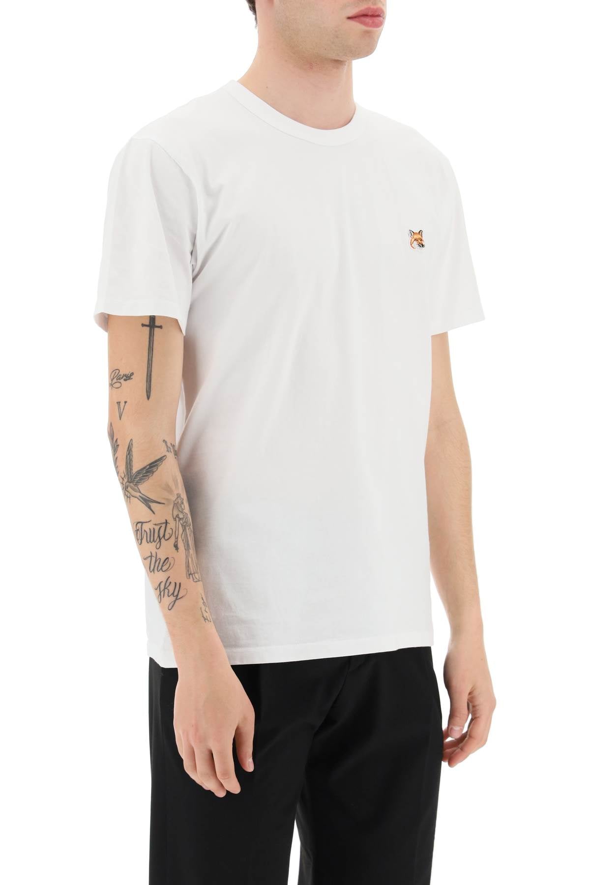 Maison Kitsune Maison kitsune fox head t-shirt