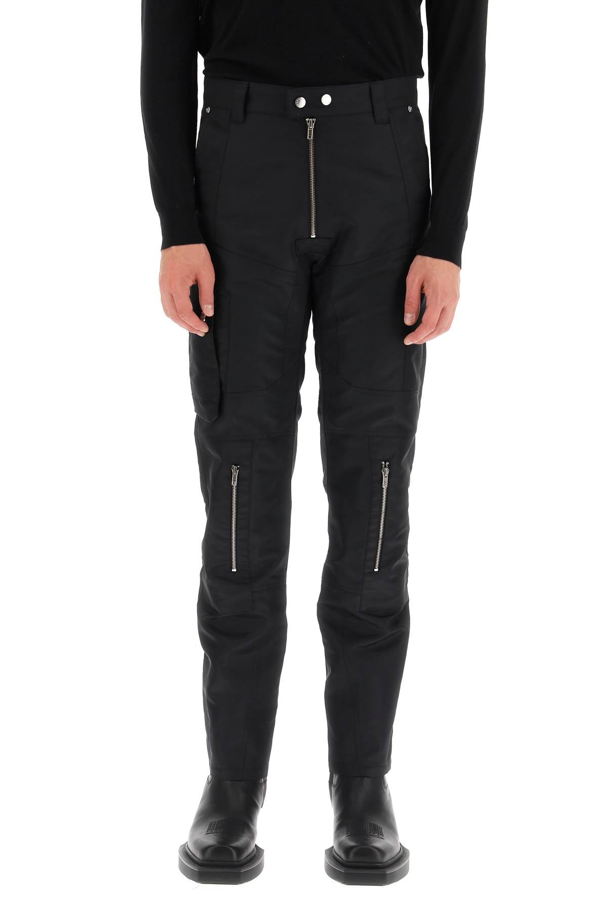 GMBH Gmbh 'asim' nylon biker trousers