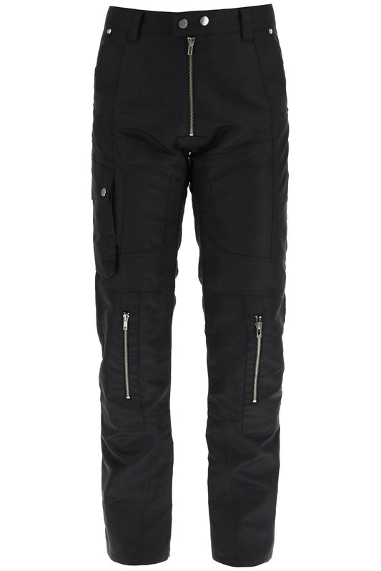 GMBH Gmbh 'asim' nylon biker trousers