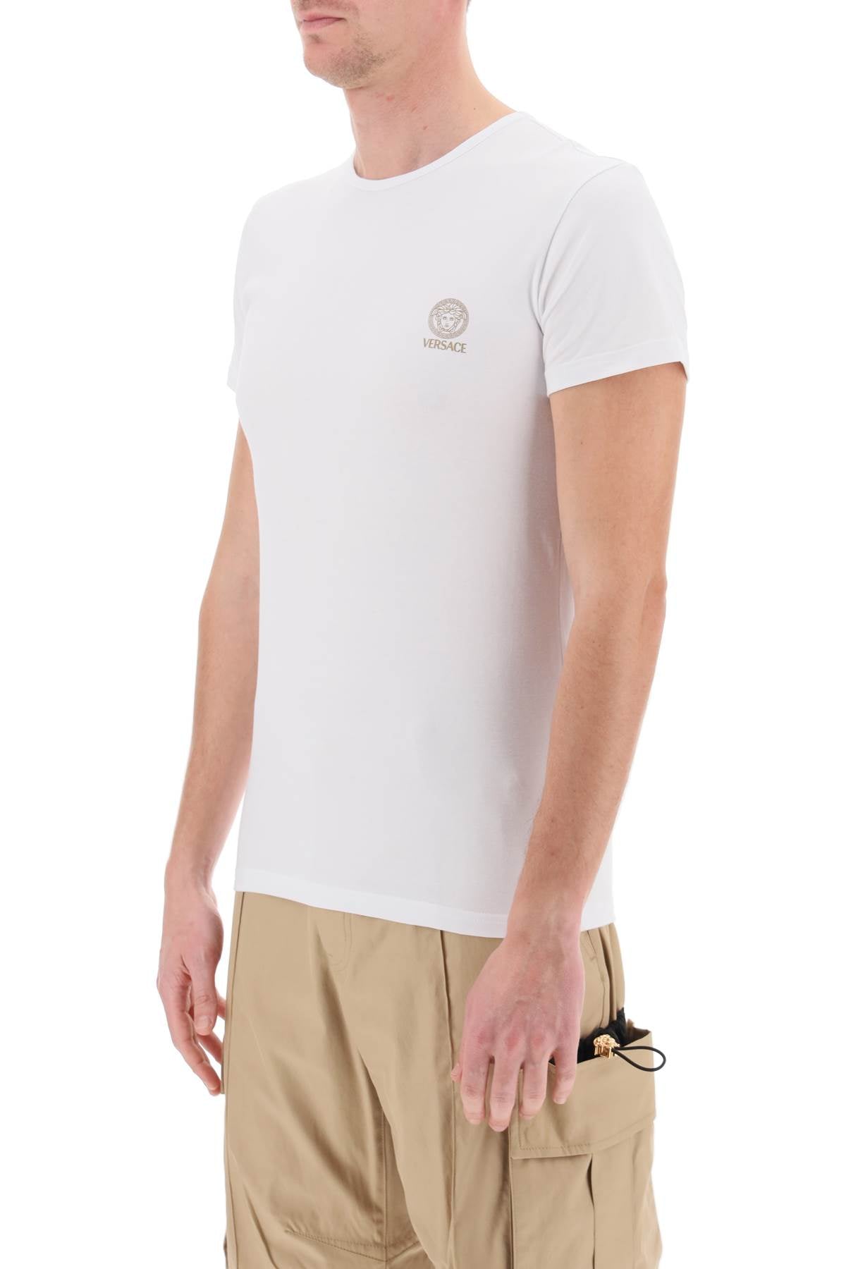 Versace Versace medusa underwear t-shirt bi-pack