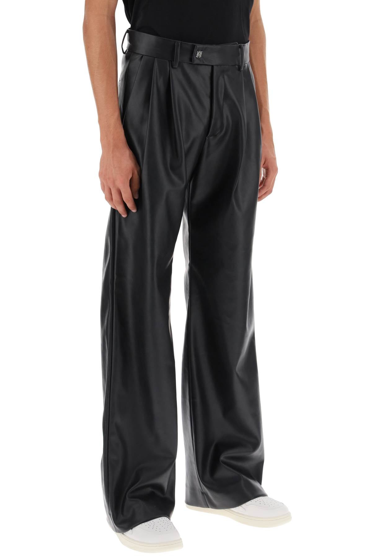 Amiri Amiri faux leather wide leg pants