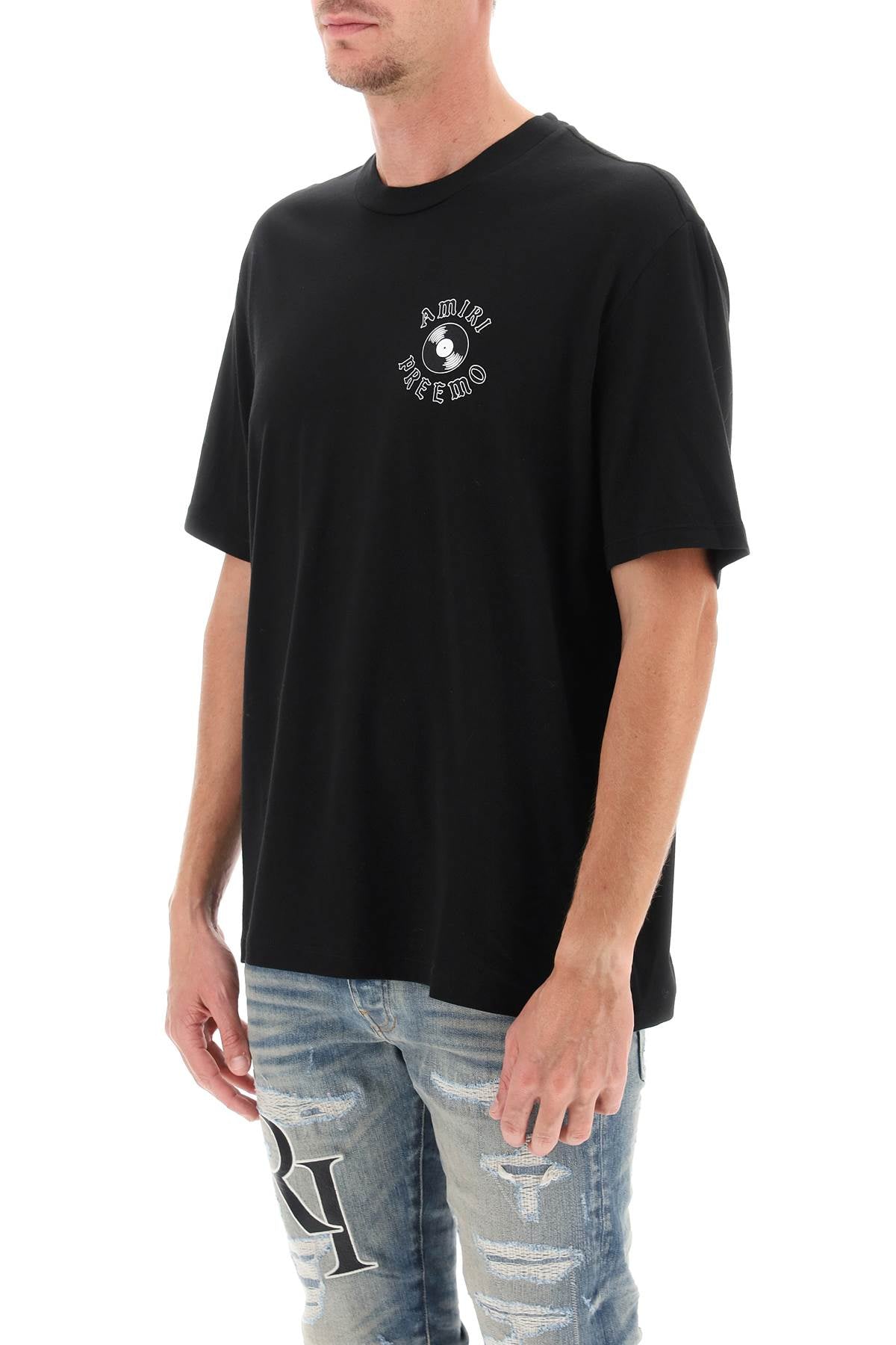 Amiri Amiri premier record crew-neck t-shirt