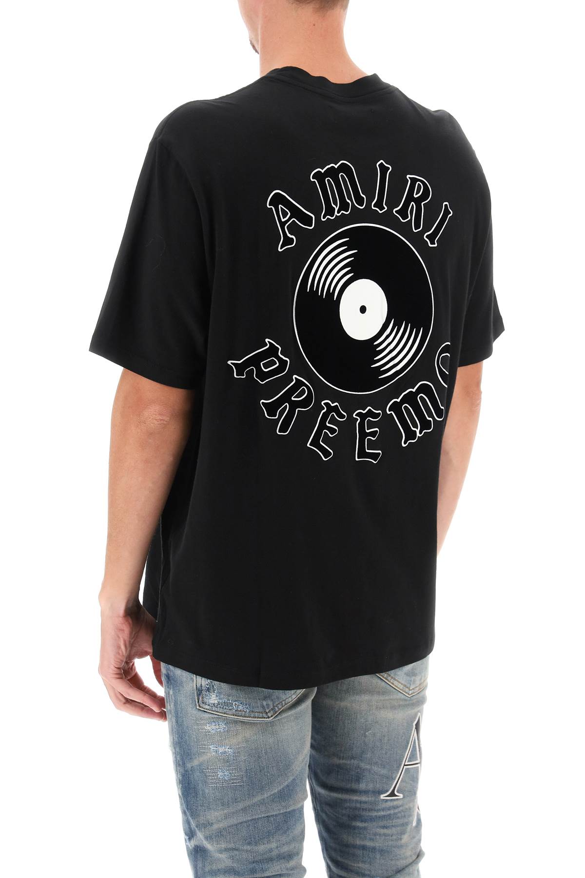 Amiri Amiri premier record crew-neck t-shirt