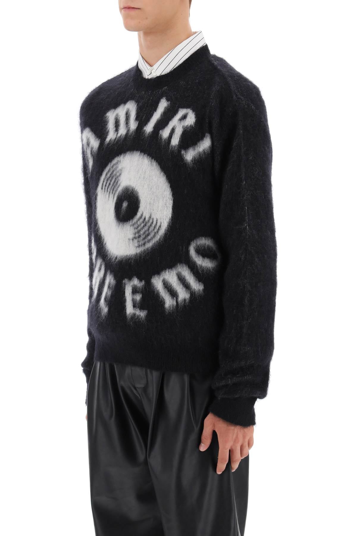 Amiri Amiri premier record brushed-yarn sweater