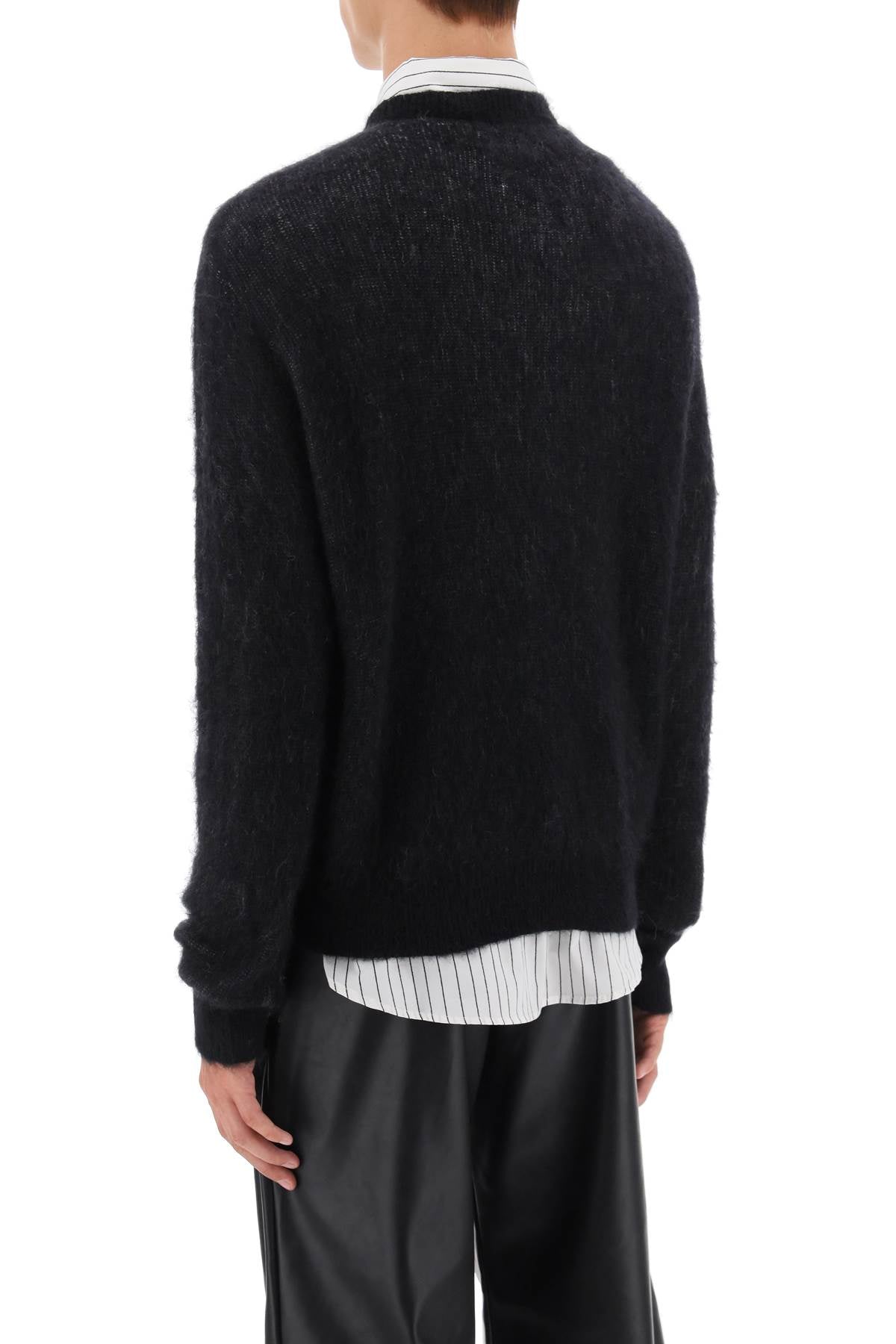 Amiri Amiri premier record brushed-yarn sweater