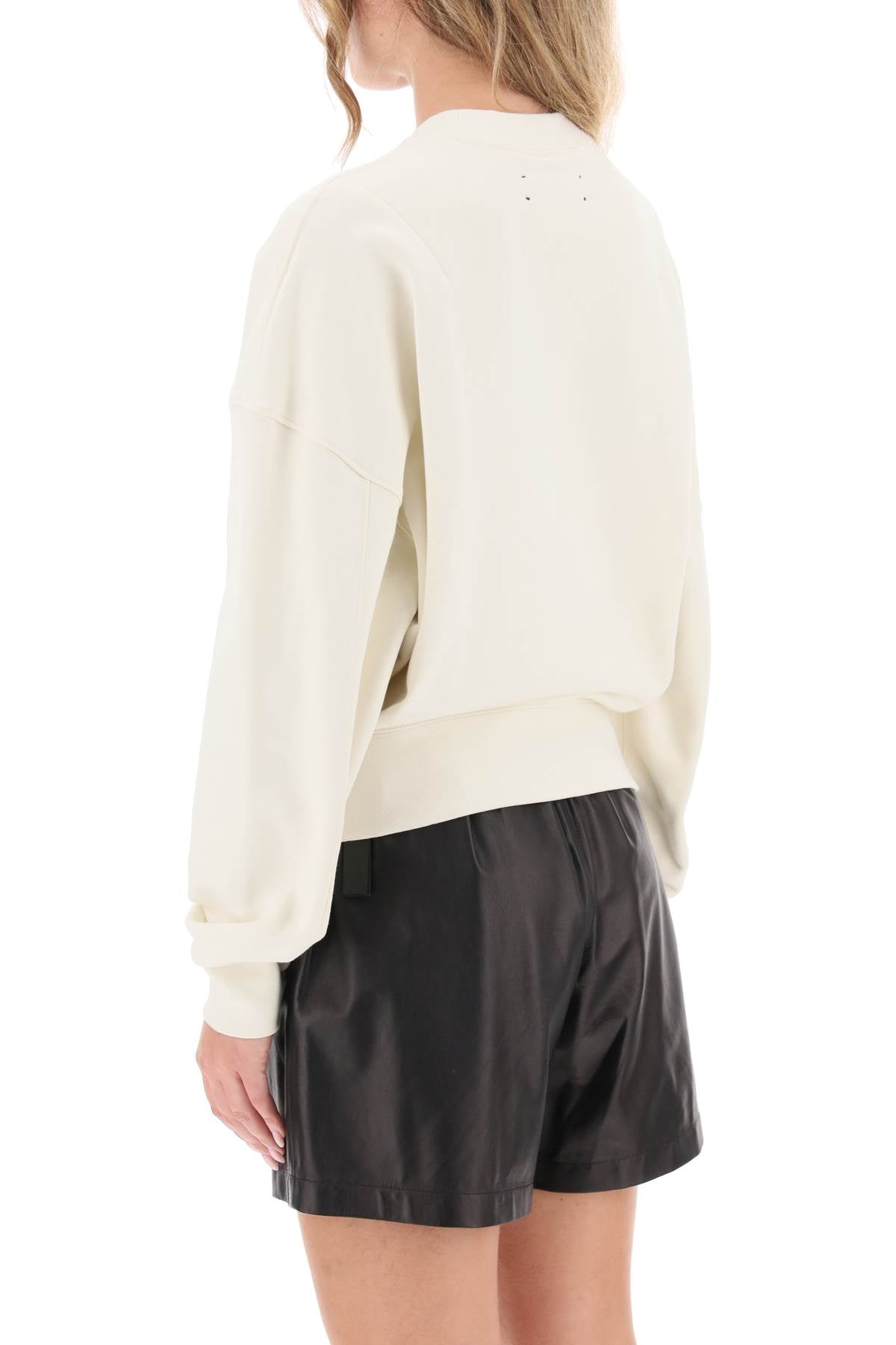 Amiri Amiri crew-neck sweatshirt with logo patch