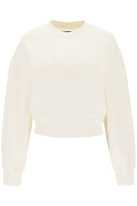 Amiri Amiri crew-neck sweatshirt with logo patch