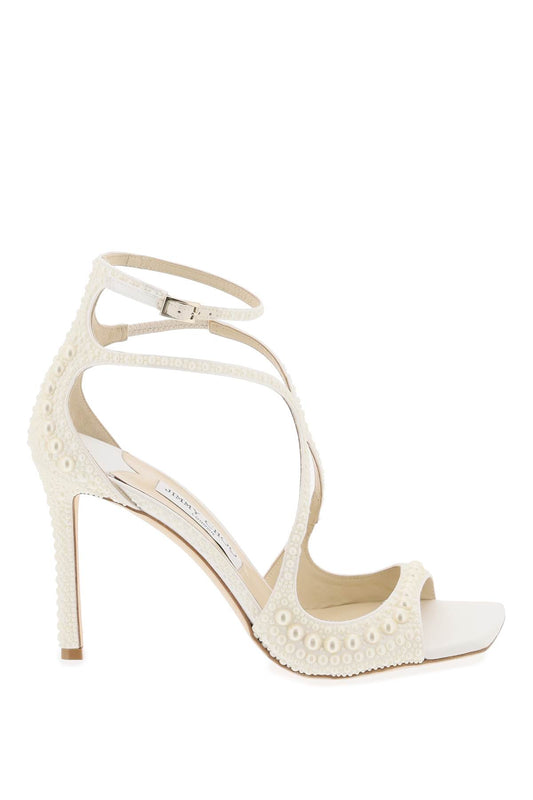 Jimmy Choo Jimmy choo azia 95 sandals with pearls