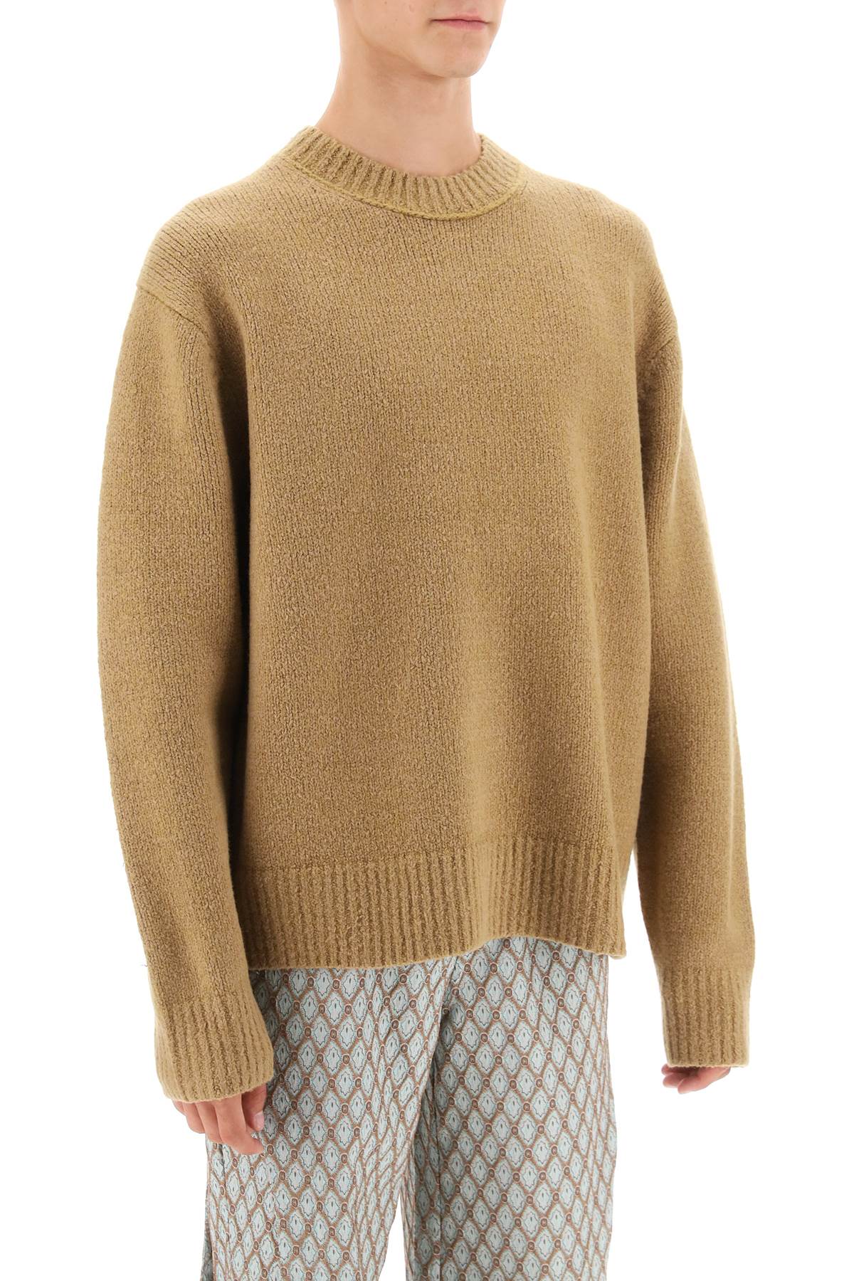 Acne Studios Acne studios crew-neck sweater in wool and cotton