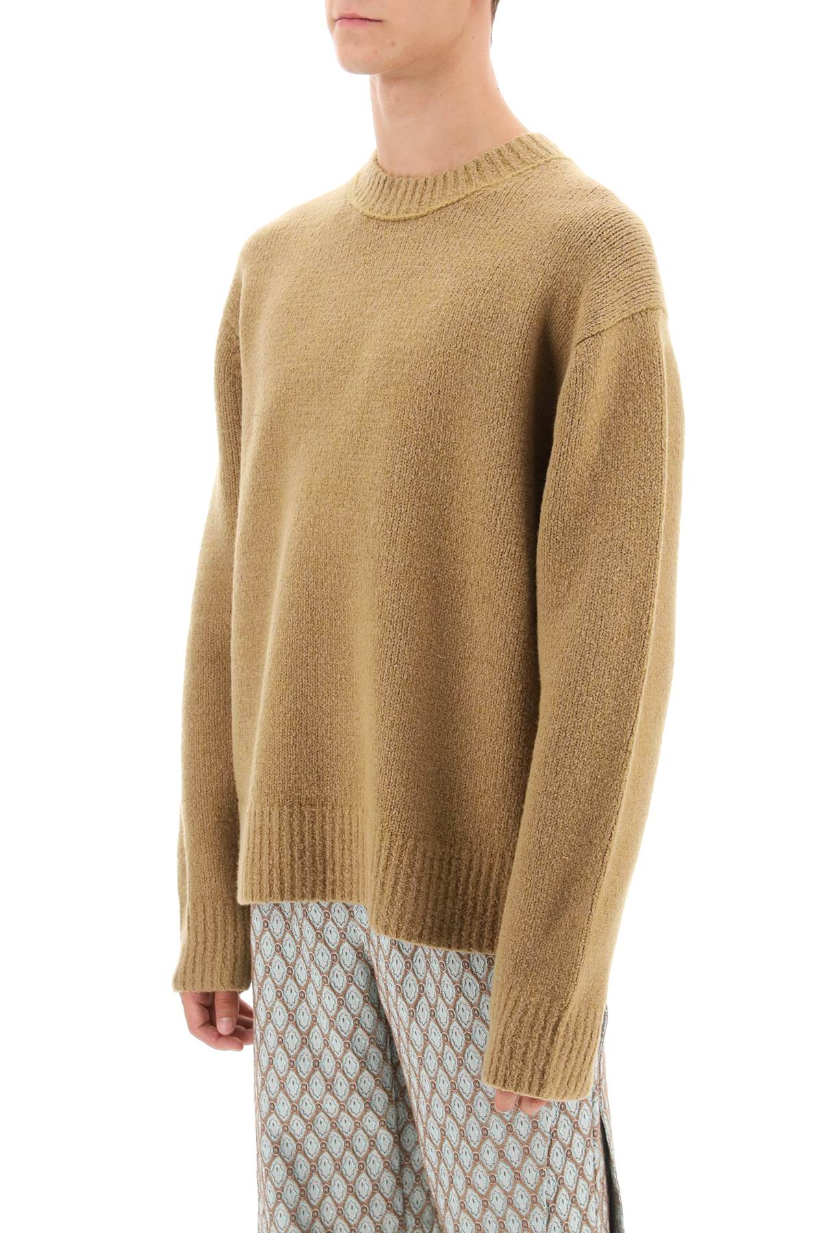 Acne Studios Acne studios crew-neck sweater in wool and cotton