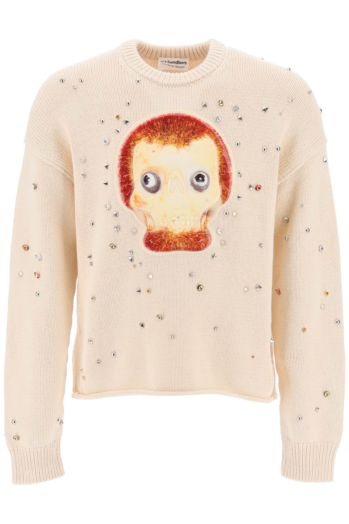 Acne Studios Acne studios "studded pullover with animation