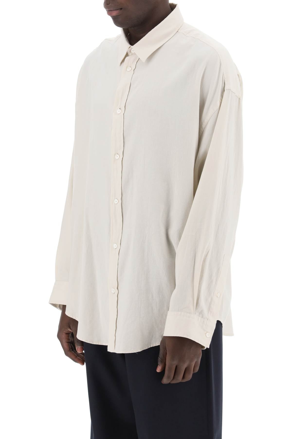 Acne Studios Acne studios camicia oversize in cotone