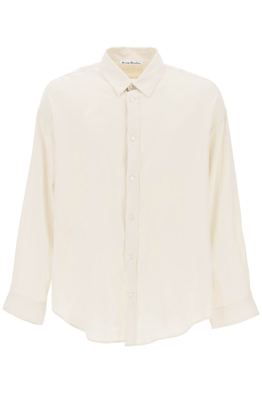 Acne Studios Acne studios camicia oversize in cotone