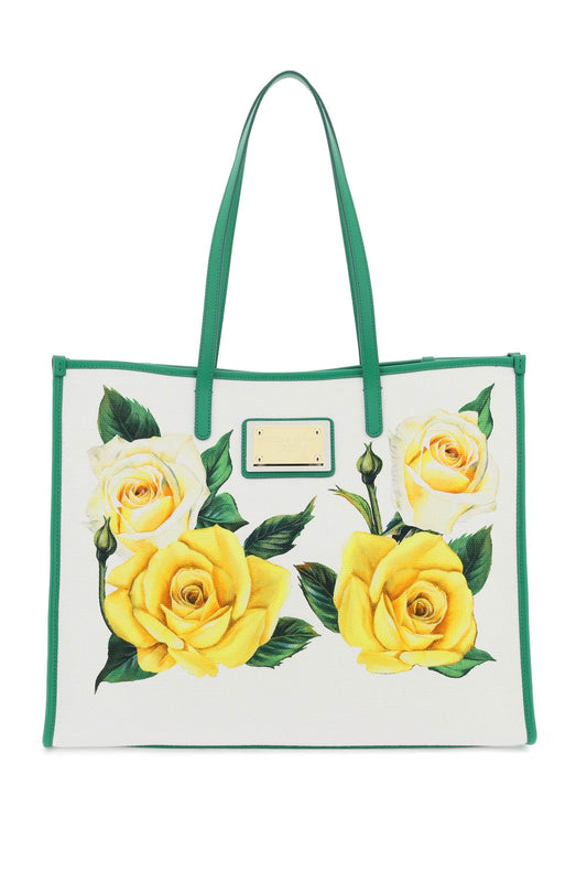 Dolce & Gabbana Dolce & gabbana floral-print large tote bag