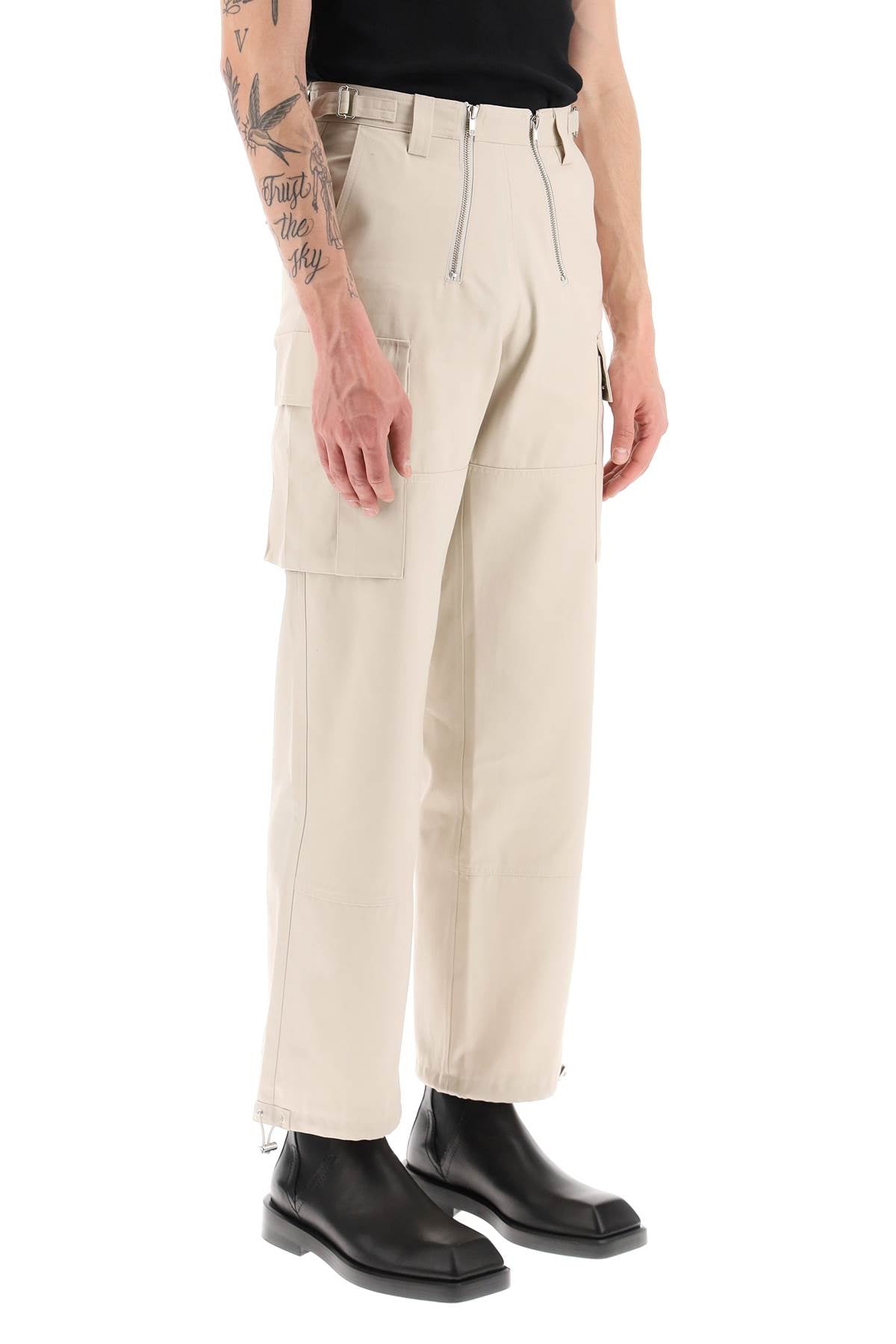 GMBH Gmbh double zip cargo pants