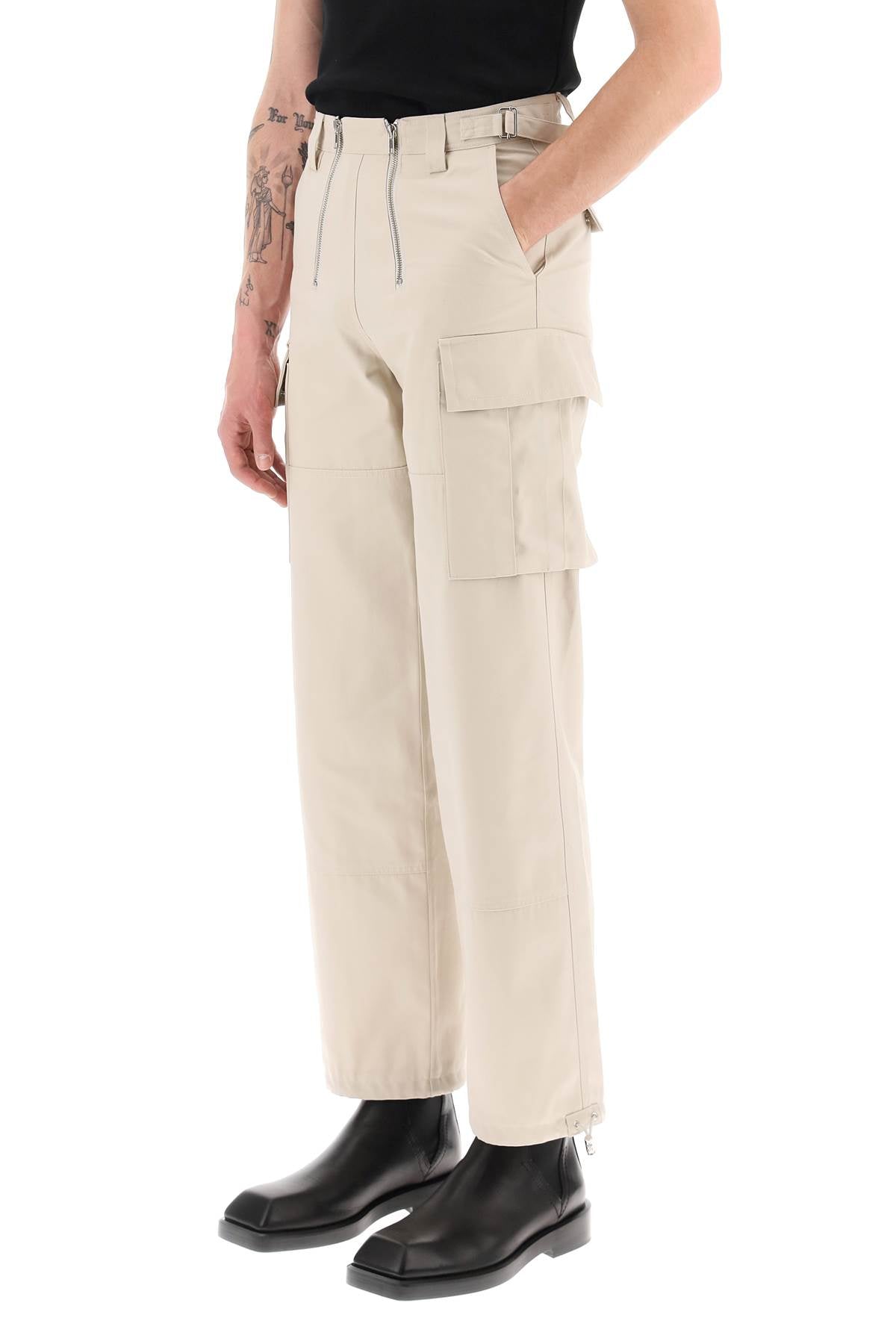 GMBH Gmbh double zip cargo pants