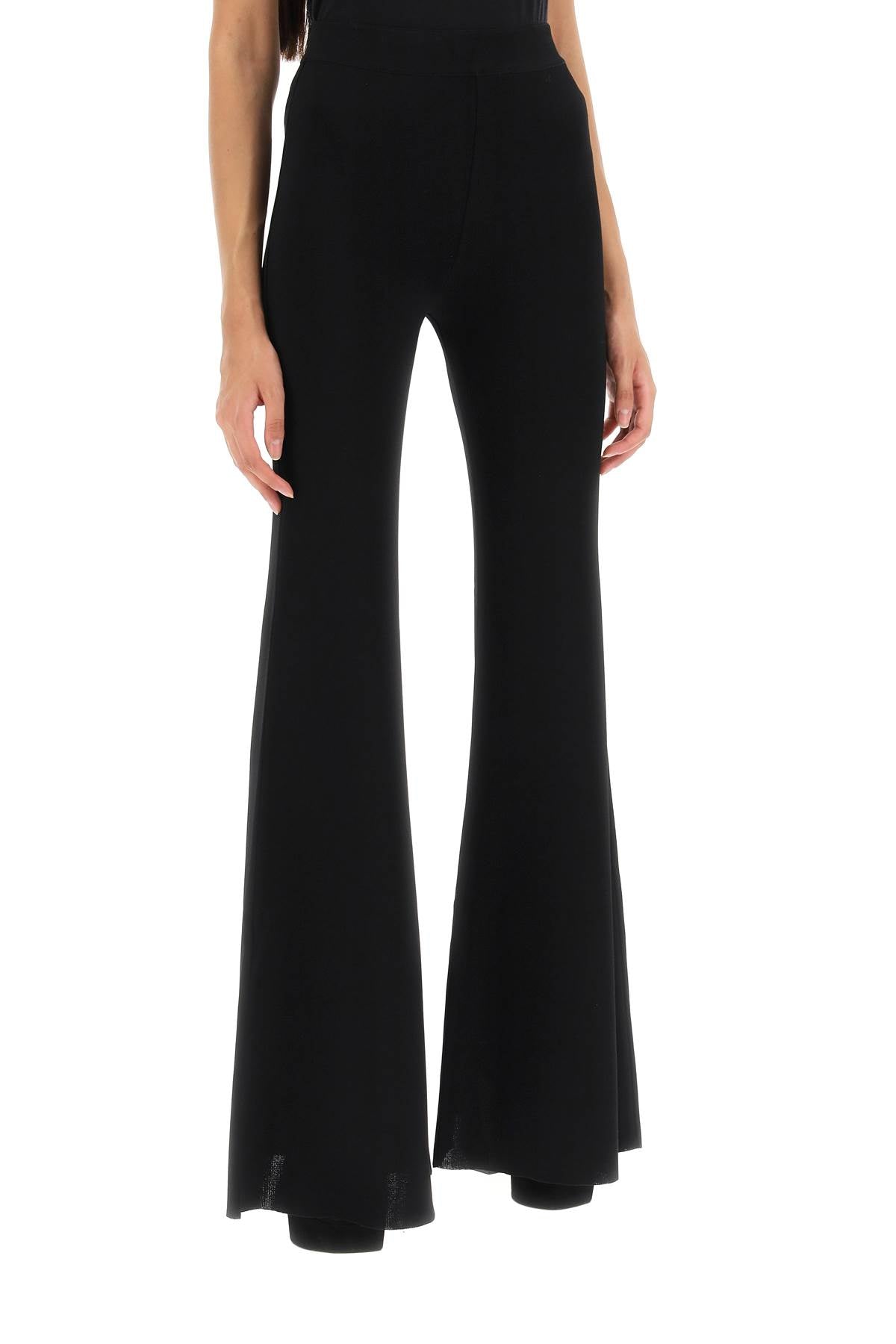 Balmain Balmain technical jersey flared pants