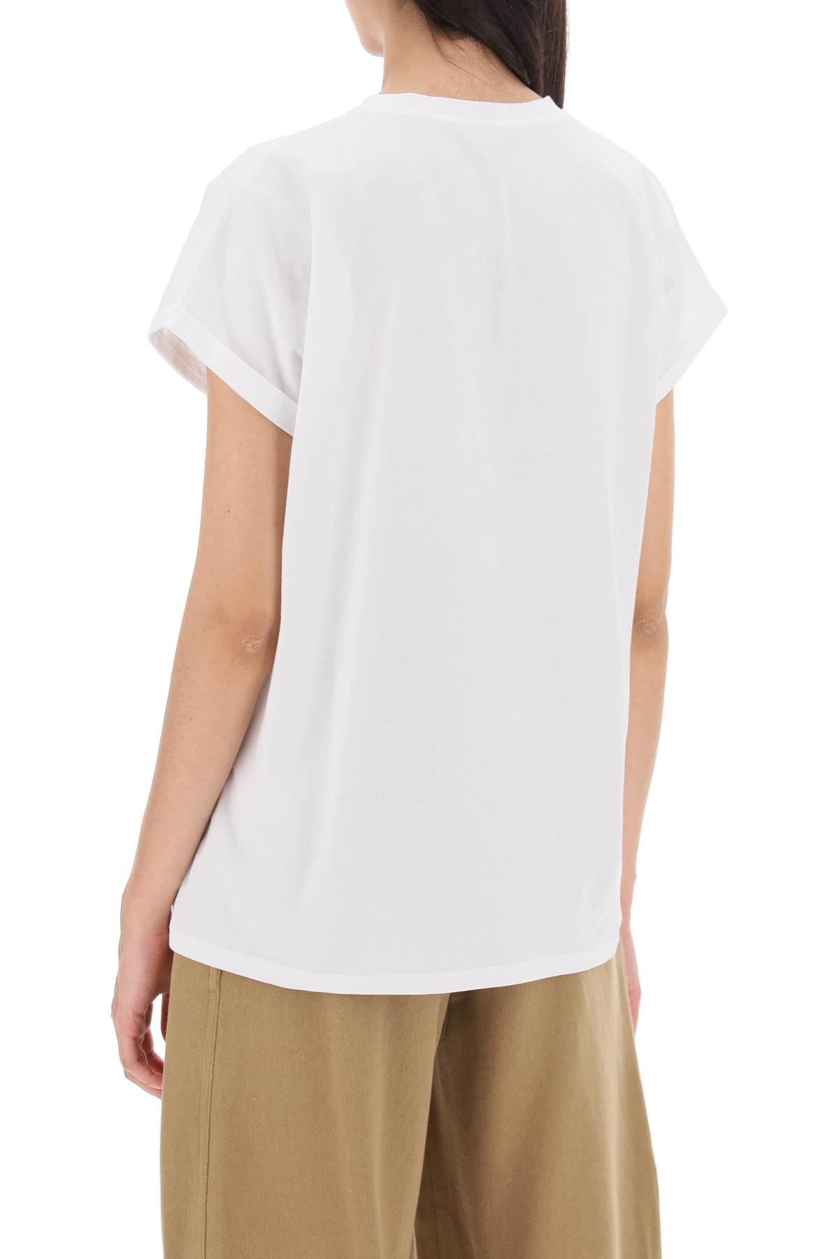 Balmain Balmain t-shirt with flocked logo print