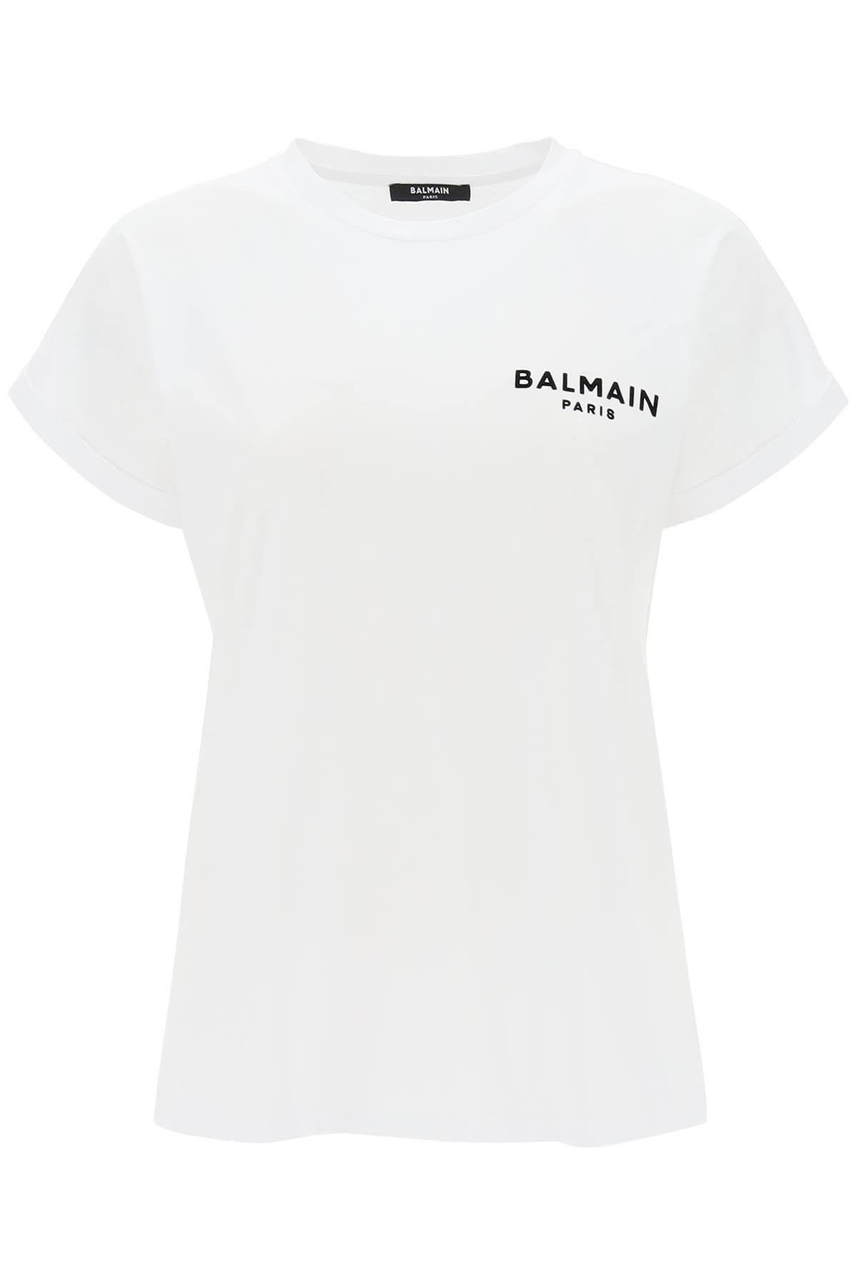 Balmain Balmain t-shirt with flocked logo print