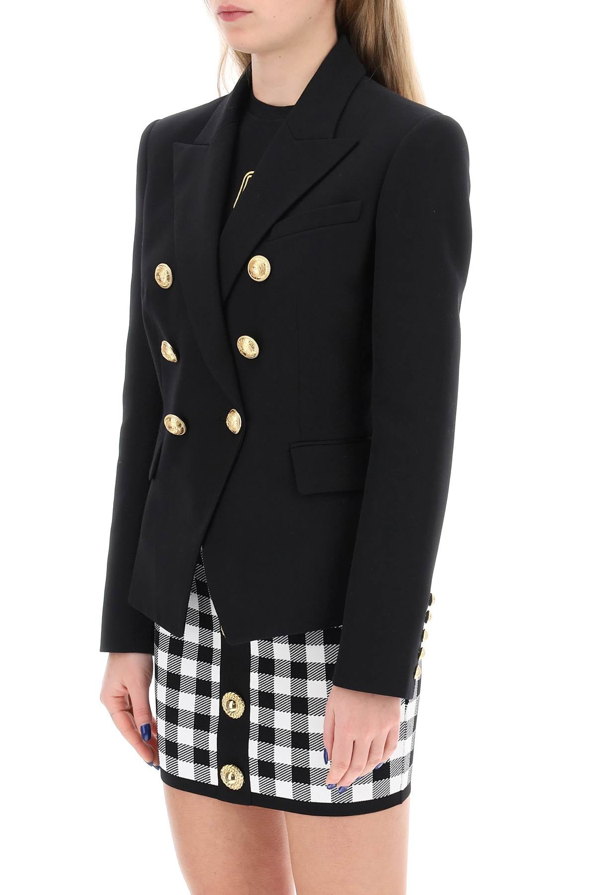 Balmain Balmain fitted double-breasted jacket