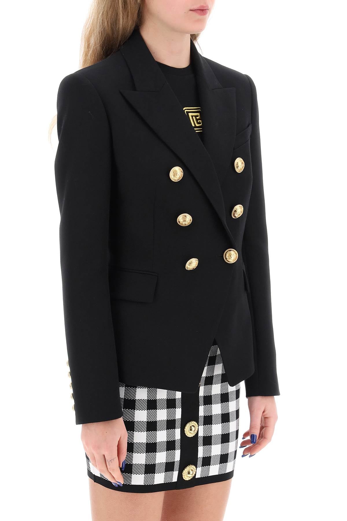 Balmain Balmain fitted double-breasted jacket