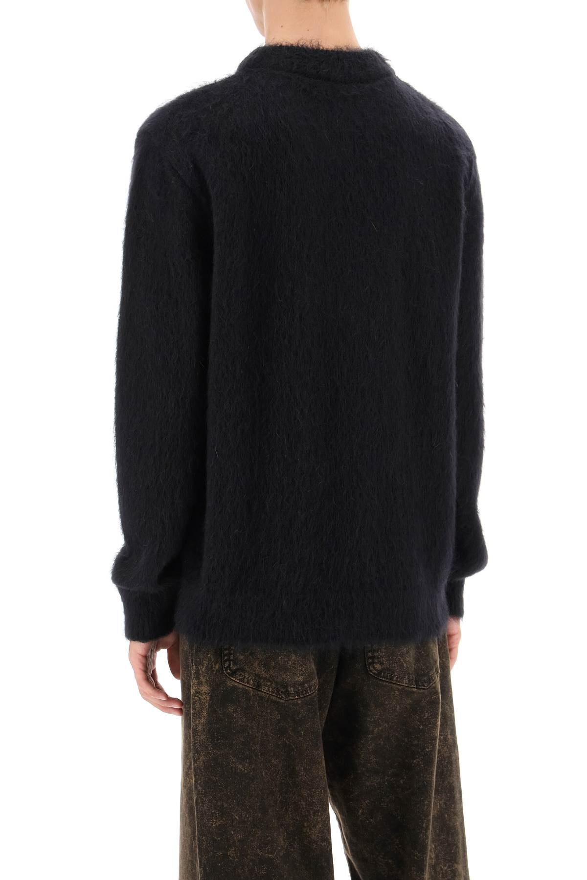 Balmain Balmain retro pullover in brushed mohair