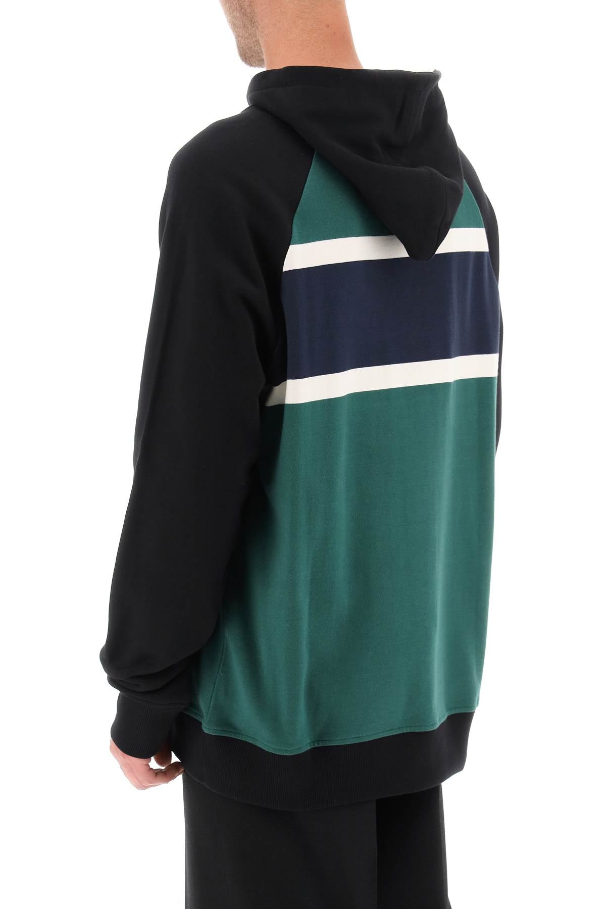 Balmain Balmain hoodie with 70's flocked print