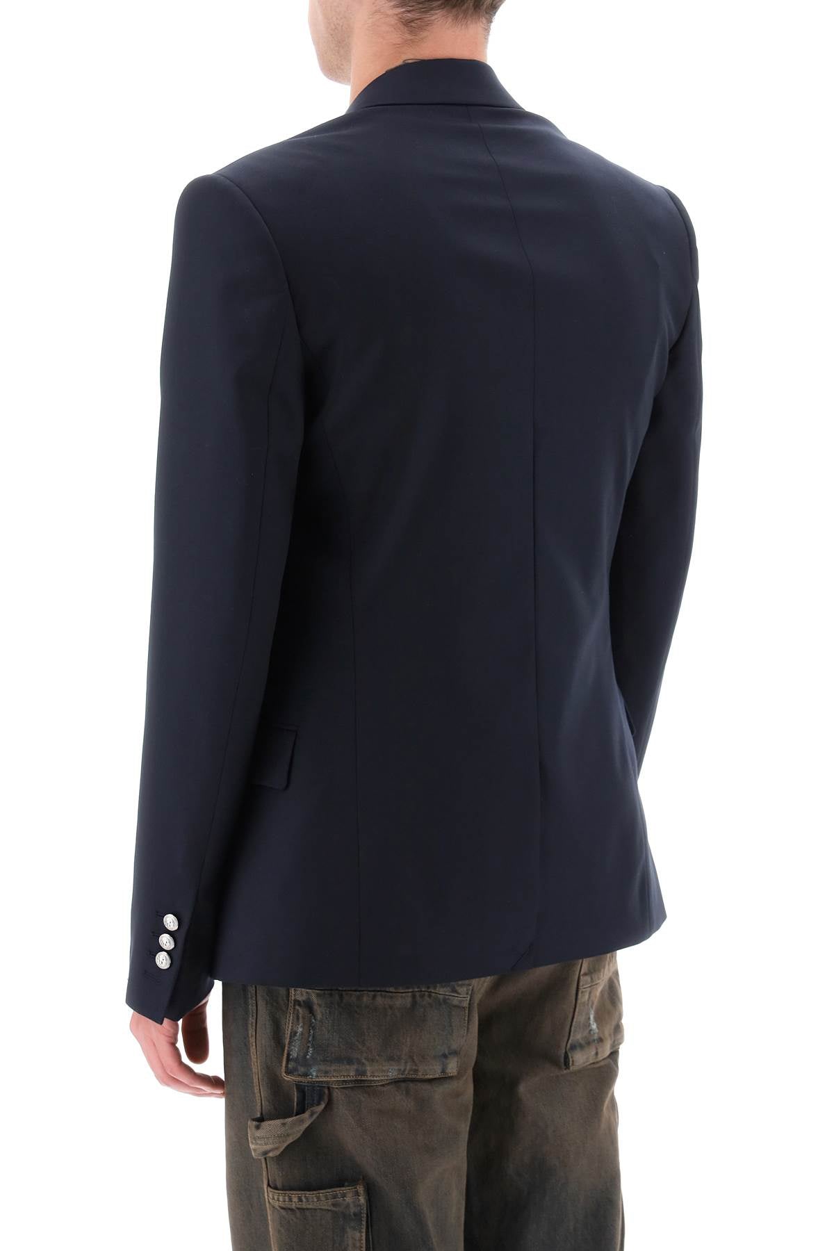 Balmain Balmain wool jacket with ornamental buttons