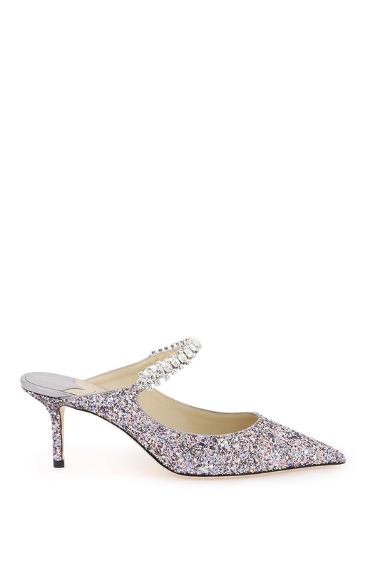 Jimmy Choo Jimmy choo bing 65 glitter mules