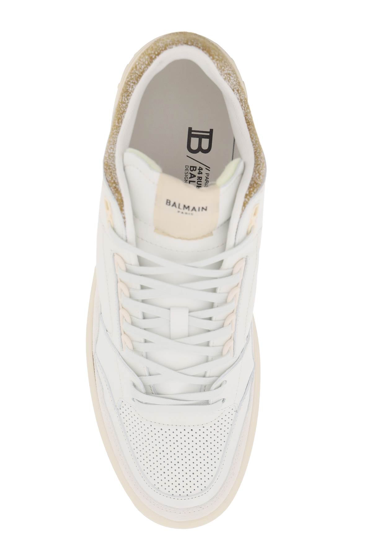 Balmain 'b court' mid top sneakers