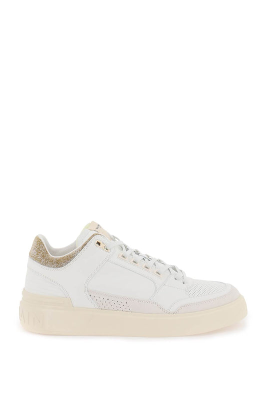 Balmain 'b court' mid top sneakers