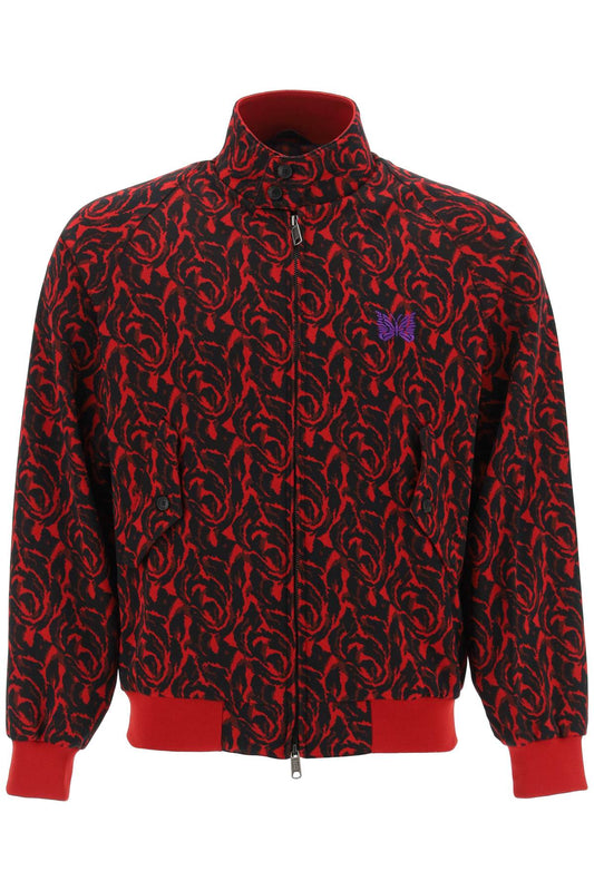 Baracuta X Needles Baracuta x needles harrington track jacket in jacquard jersey