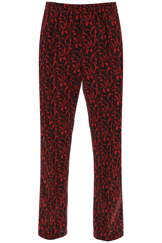 Baracuta X Needles Baracuta x needles jacquard jersey track pants