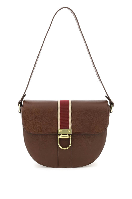 Il Bisonte Il bisonte leather shoulder bag with ribbon