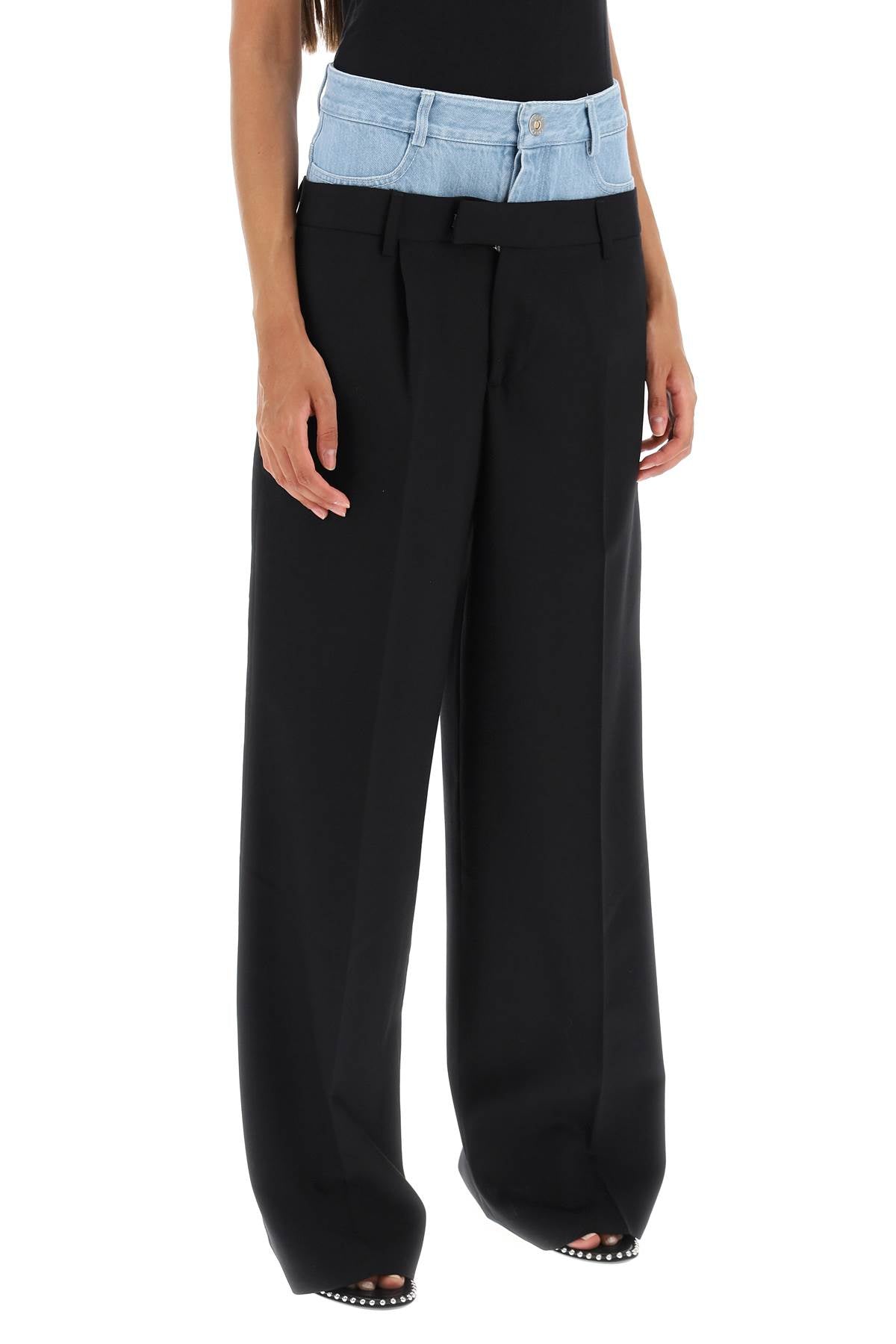 Dion Lee Dion lee wide leg hybrid pants