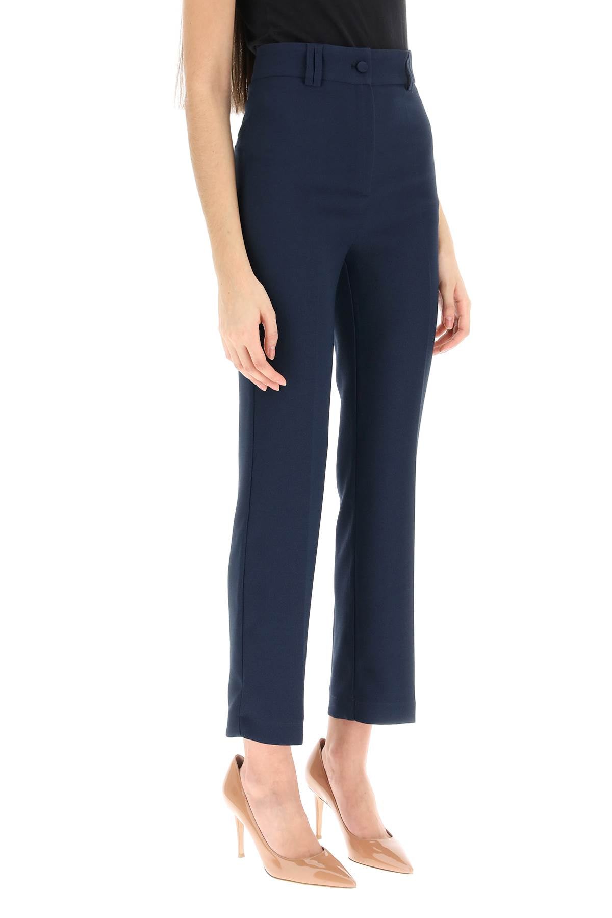 Hebe Studio Hebe studio 'loulou' cady trousers