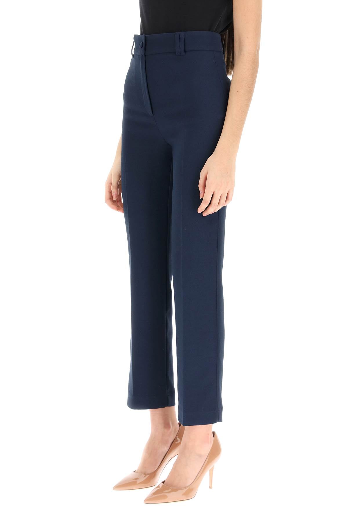 Hebe Studio Hebe studio 'loulou' cady trousers