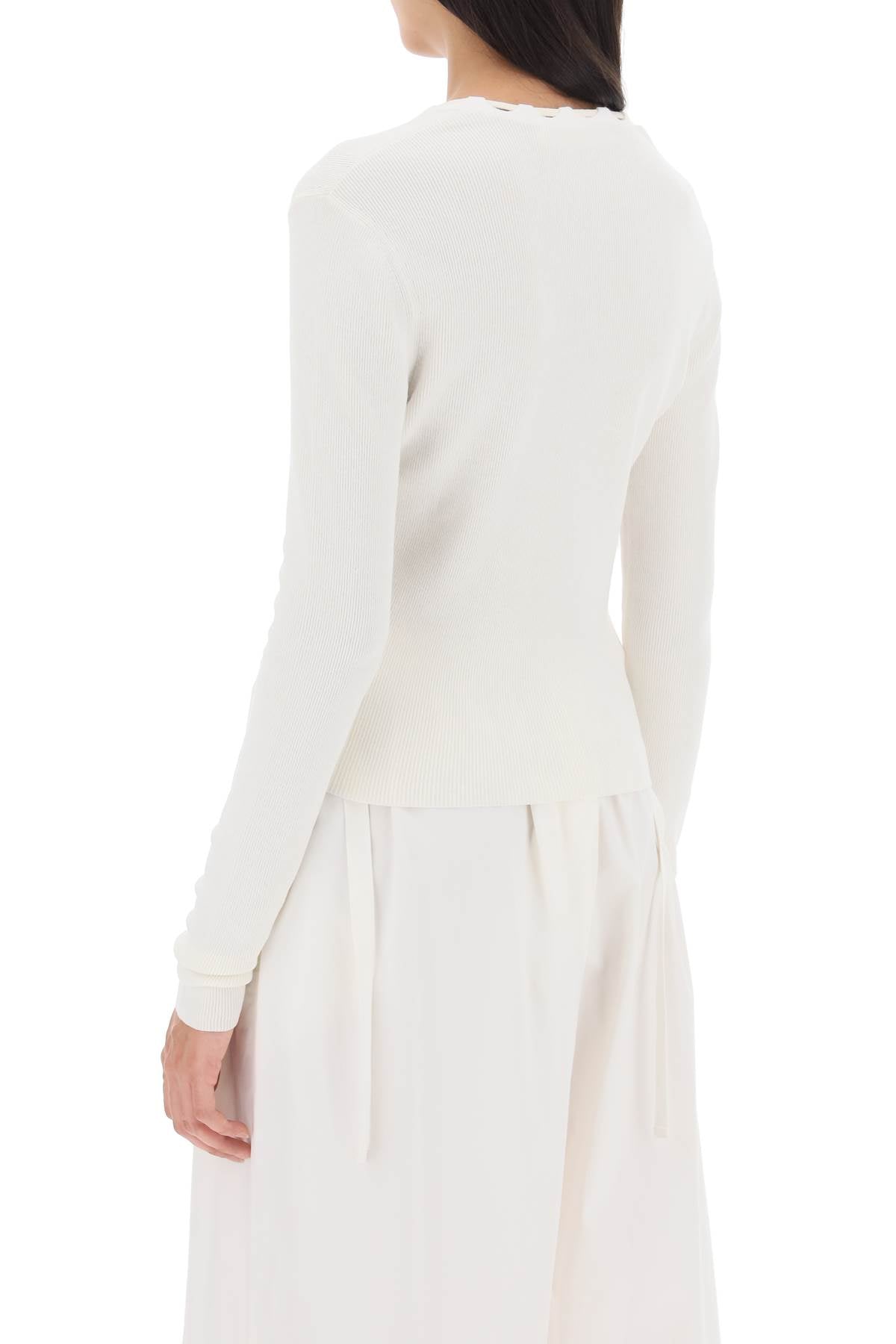 Dion Lee Dion lee lace-up cardigan