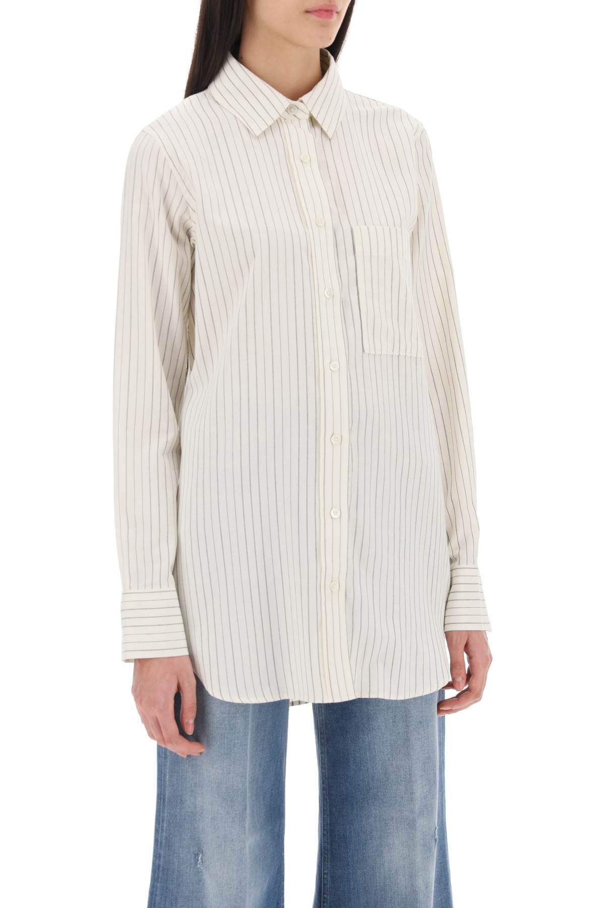 Closed Closed striped cotton-wool shirt