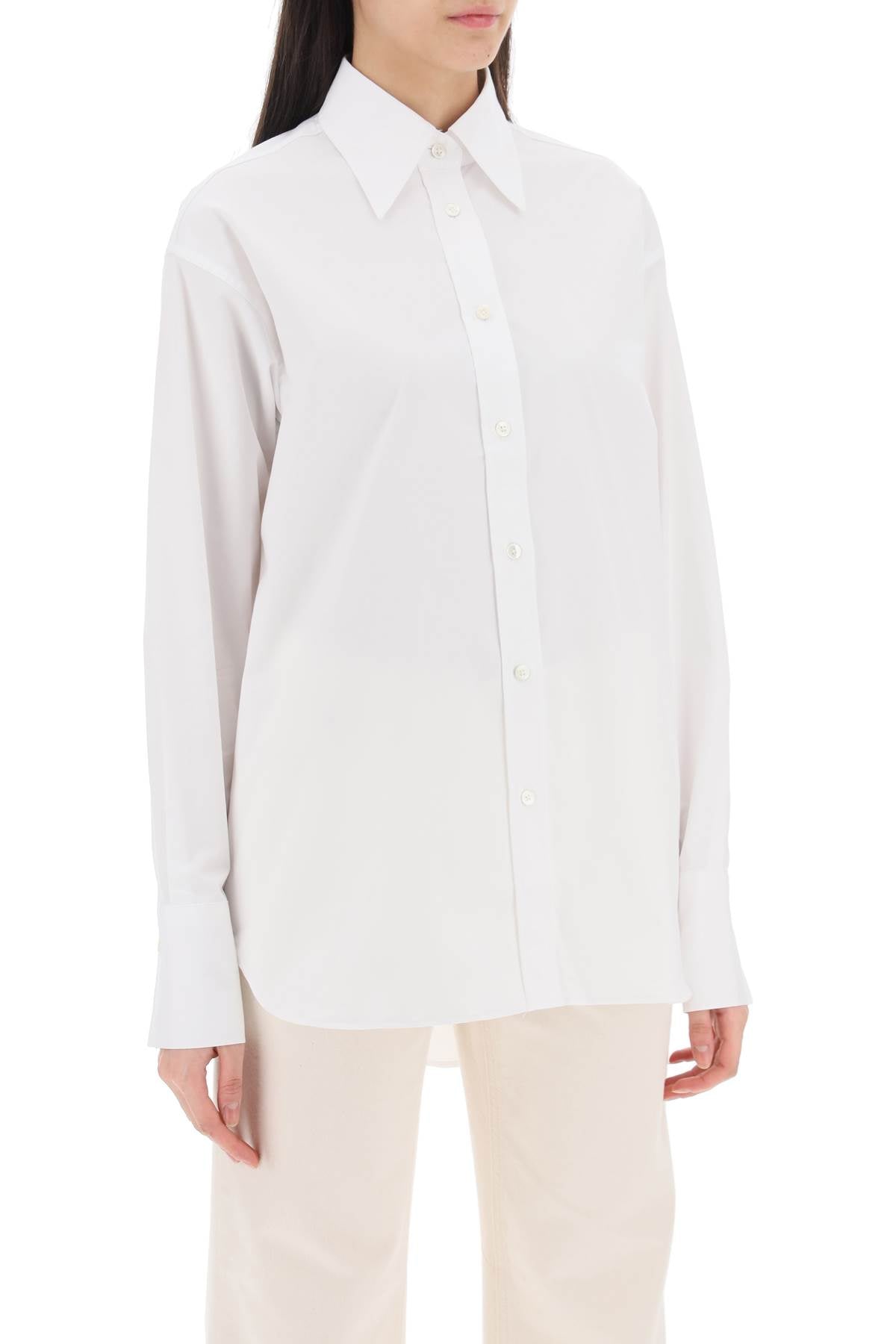 Closed Closed camicia oversize in gabardina di cotone