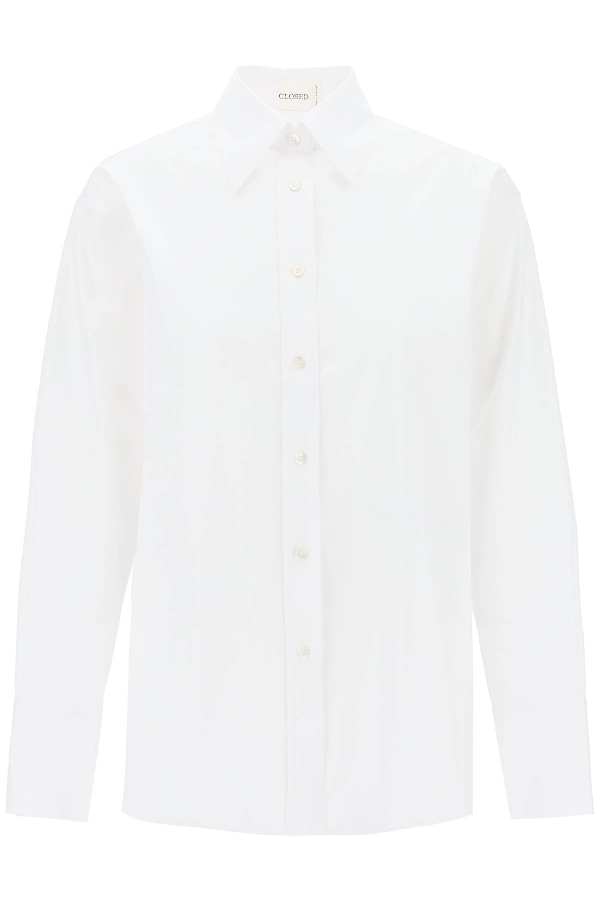 Closed Closed camicia oversize in gabardina di cotone