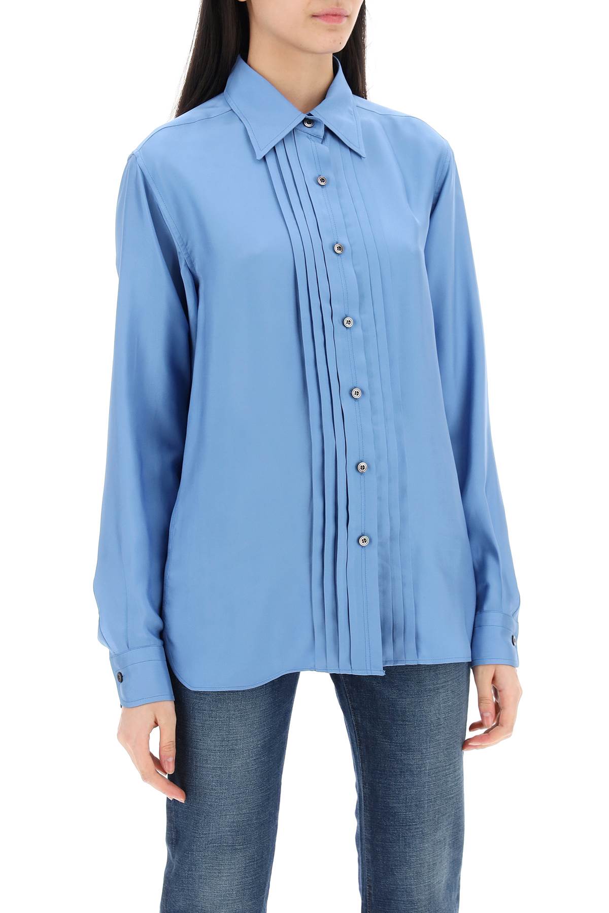 Tom Ford Tom ford pleated bib shirt with